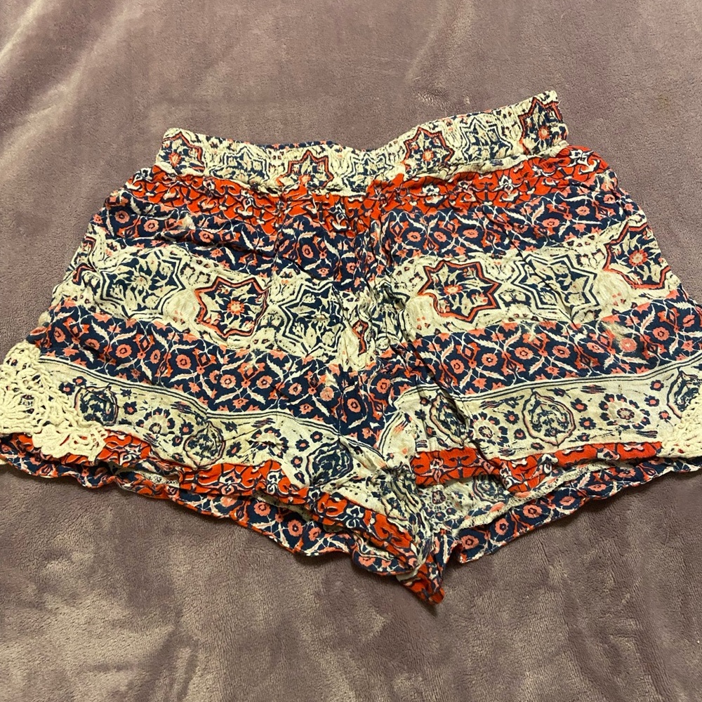 Bohemian Patterned Women's Shorts